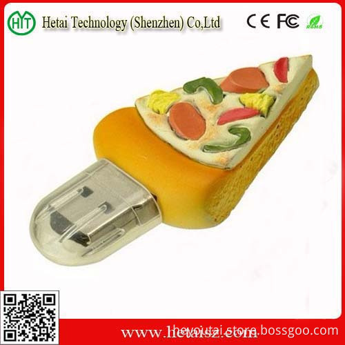 Hot Sale Pizza USB Flash Drive Bulk Cheap Price USB Flash Drive Bulk 1GB USB Flash Drives